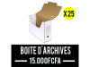 Boîte d'archives
