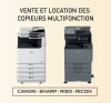 Vente de copieurs multifonctions