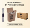 Consommables et pièces détachées