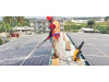 Installation de panneaux solaires
