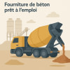 Fourniture de béton prêt à l’emploi