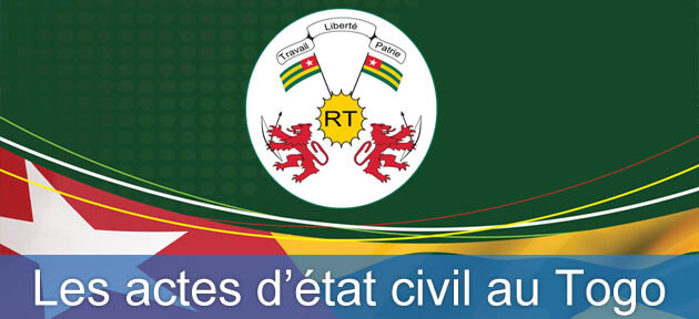 Togo : les actes d'état civil