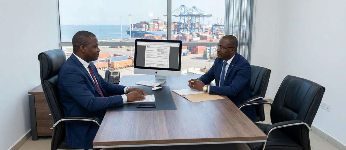 Commissionnaire en douane en Guinée