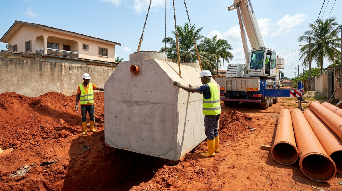 Assainissement en Côte d'Ivoire : fosse septique, vidange & curage