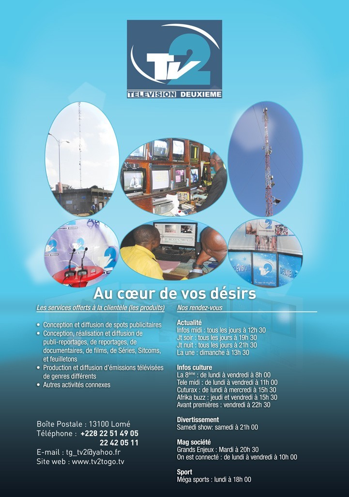 TV2 (TELEVISION DEUXIEME) Télévisions