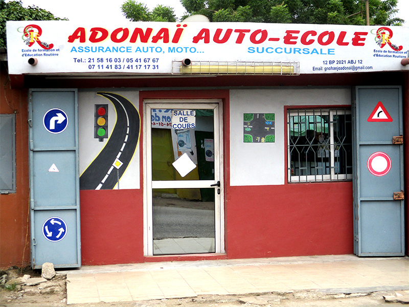 Adonai Auto Ecole Côte d'Ivoire : Auto-écoles
