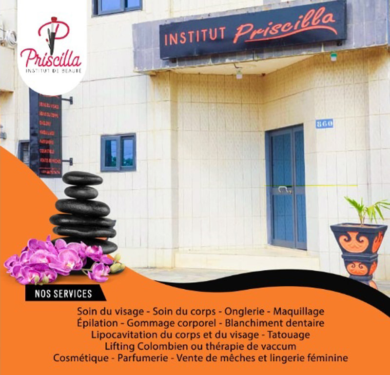 INSTITUT PRISCILLA BENIN : Salon de beauté et d’esthétique, Cotonou