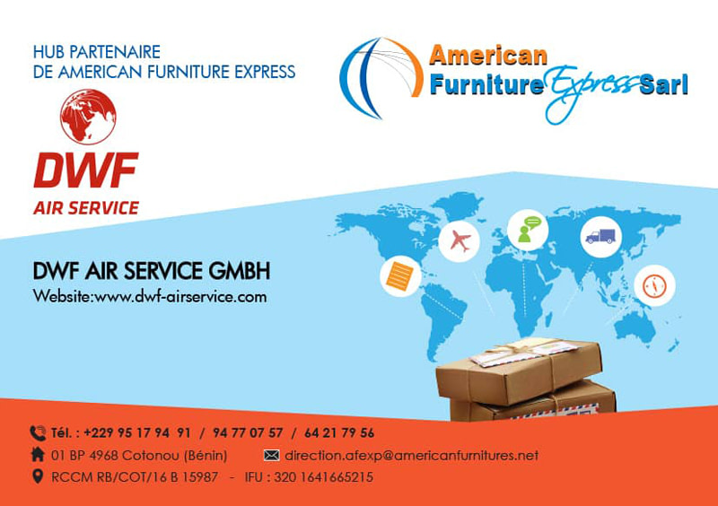 AMERICAN FURNITURE EXPRESS Courrier express