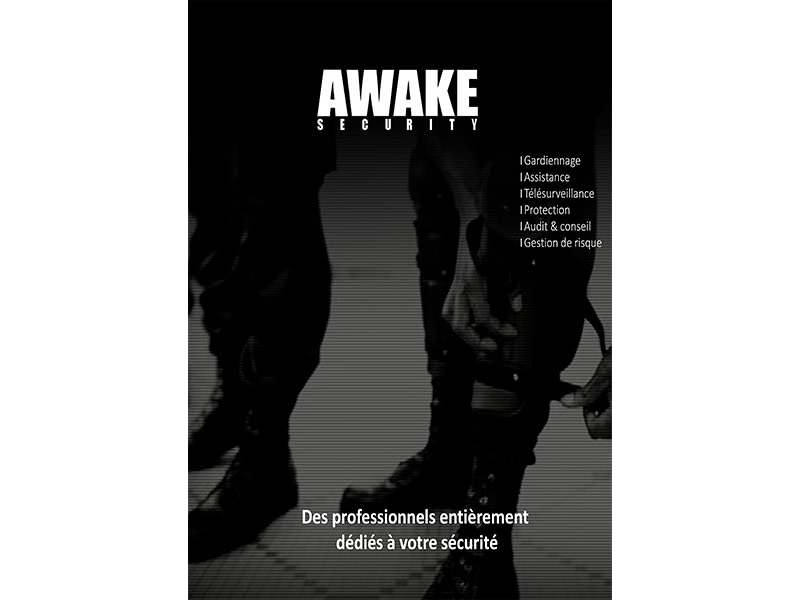 AWAKE SECURITY Gardiennage Sécurité