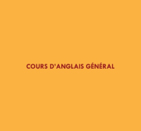 Cours d'Anglais général