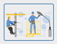 Maintenance réseau électrique BT