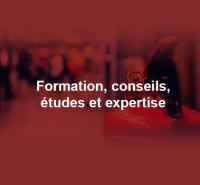 Formation, conseils, études et expertise