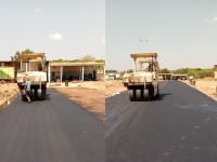 Construction de route