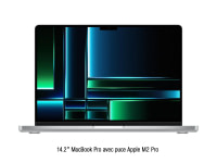 14.2" MacBook Pro avec puce Apple M2 / Pro (Gris sidéral | 16GB | 512GB SSD)