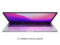 13.3" MacBook Pro avec puce Apple M2  (Argent | 8GB | 256GB SSD)