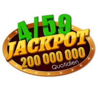 Jackpot Quotidien 4/59