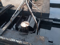 Ecrémage des hydrocarbures (dépollution des eaux)