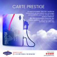 Carte prestige SOMAYAF