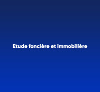 Etude foncière et immobilière