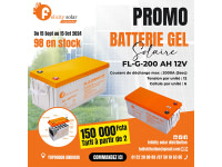 Batterie au gel