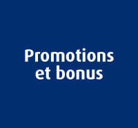 Promotions et bonus