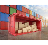 Enlèvement de marchandise en conteneur