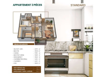 APPARTEMENT 3 PIECES STANDARD