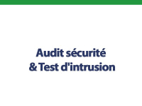Audit sécurité & Test d'intrusion