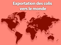 Exportation des colis vers le monde