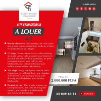 VILLA CITE KEUR GUORGUI À LOUER