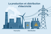 La production et distribution d’électricité