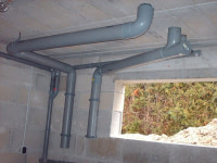 Alimentation en PVC