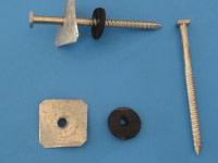 Le Tirefond Galva 8 x 120