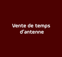 Vente de temps d’antenne