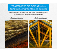 Le traitement et la protection du bois et des charpentes