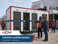 Toilettes préfabriqués
