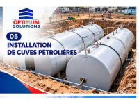 Installation de cuves pétrolières