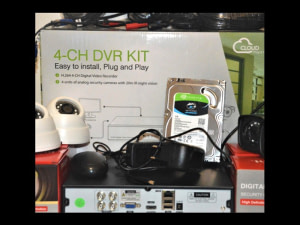Kit complet de 4 caméras HD