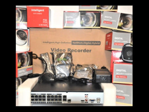 Kit complet de 16 caméras IP PoE