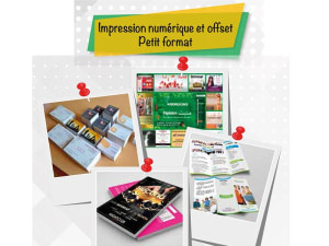 Impression numerique et offset Petit format