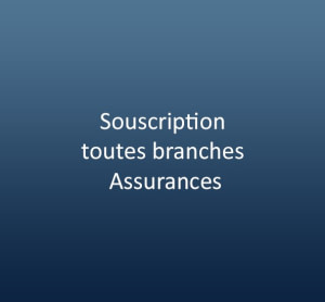 Souscription toutes branches Assurances