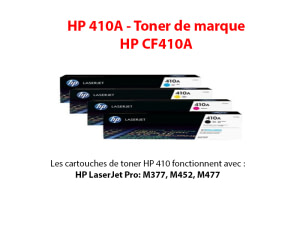 Cartouches de Toner HP 410A