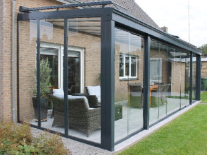 Veranda en aluminium