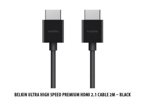 Gamme Belkin / Belkin Ultra High Speed Premium HDMI 2.1 Cable 2m – Black