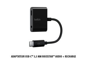 Gamme iPad / Adaptateur USB-C™ 3,5 mm RockStar™ audio + recharge
