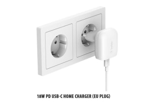 18W PD USB-C Home Charger (EU Plug)