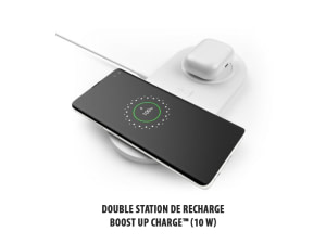 Double station de recharge BOOST UP CHARGE™ (10 W)
