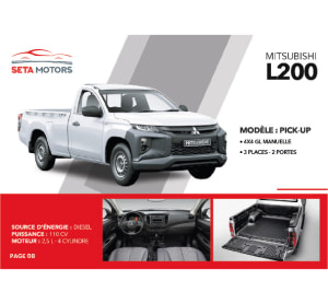 Mitsubishi L200 Simple Cabine