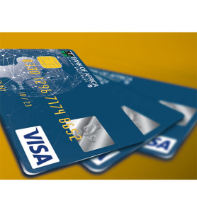 CARTE VISA BLEUE