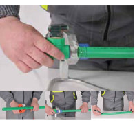 Méthode de jointage de tuyaux et raccords PP-R